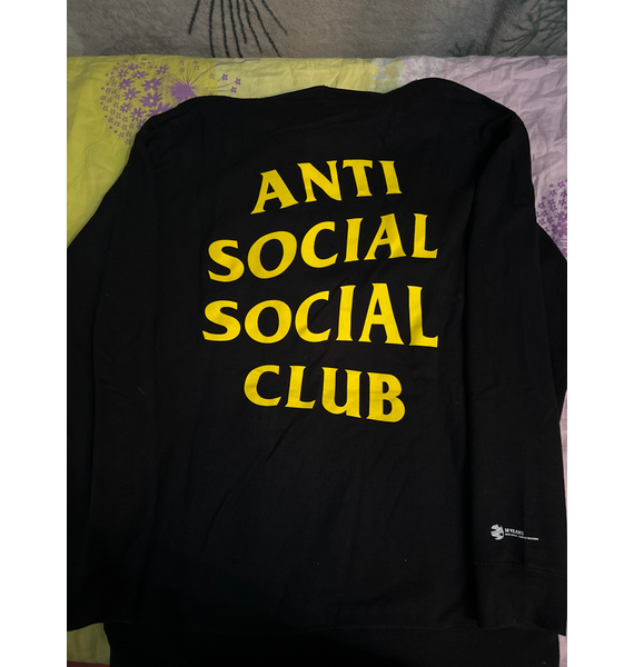 Толстовка • Anti Social Social Club • Черный