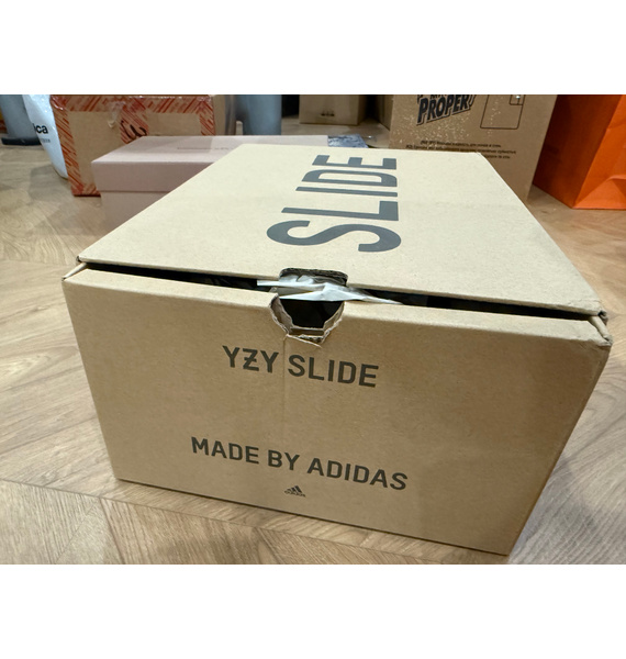 Шлепанцы • adidas • Бежевый