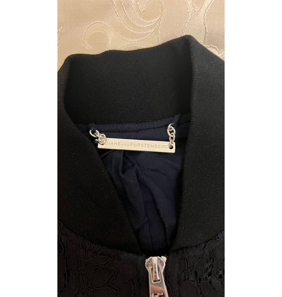Бомбер • DVF Diane von Furstenberg • Черный