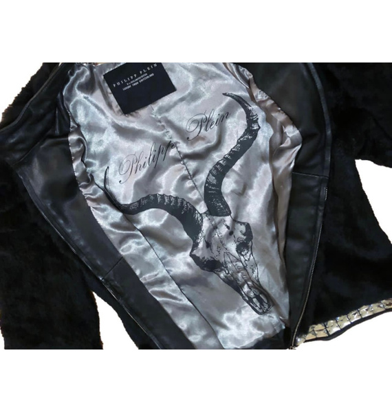 Шуба • Philipp Plein • Черный