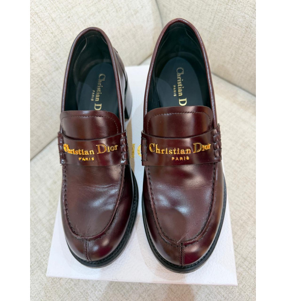 Мокасины • Christian Dior • Красный