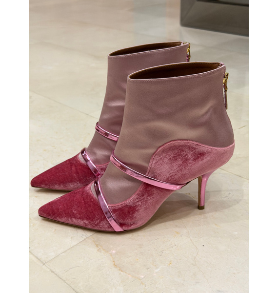 Ботильоны • Malone Souliers • Розовый