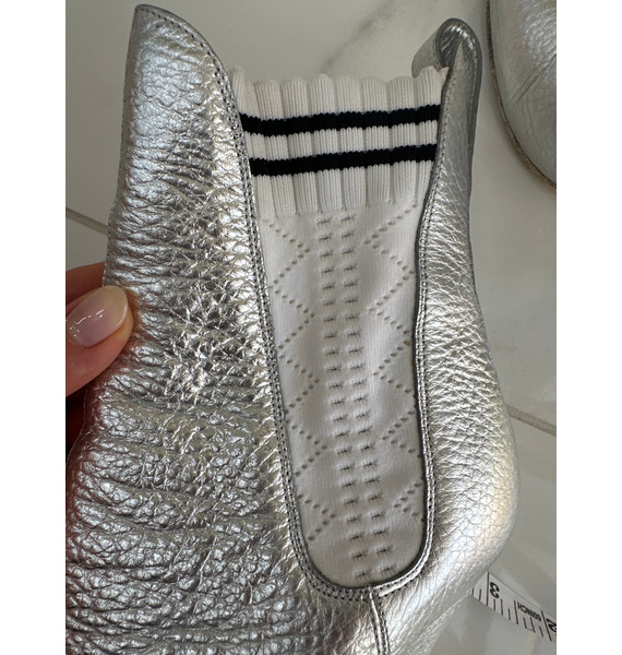 Ботильоны • Fendi • Серебряный