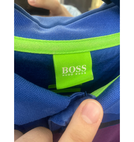 Поло • Boss Hugo Boss • Темно-синий