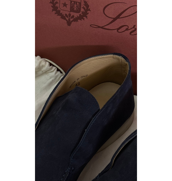 Лоферы • Loro Piana • Темно-синий