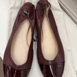 Балетки • Lanvin • Бордовый