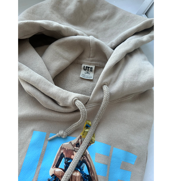 Худи • UNIQLO • Бежевый