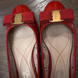 Балетки • Salvatore Ferragamo • Красный