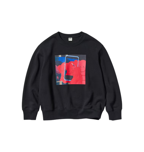 Свитшот • UNIQLO • Черный
