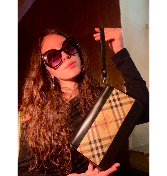 Клатч • Burberry • Бежевый
