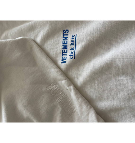 Худи • VETEMENTS • Белый