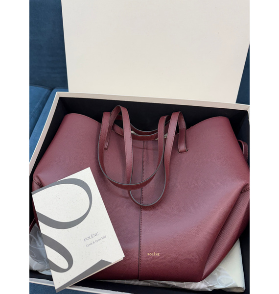Сумка • Polene • Бордовый