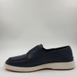 Мокасины • Santoni • Темно-синий