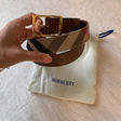 Ремень • Burberry • Коричневый