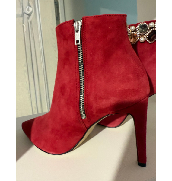 Ботильоны • Osvaldo Rossi • Красный