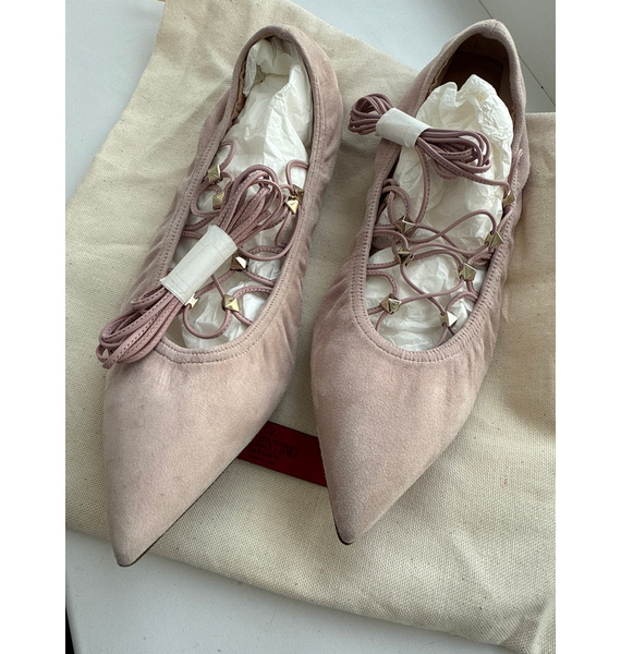 Балетки • Valentino Garavani • Розовый