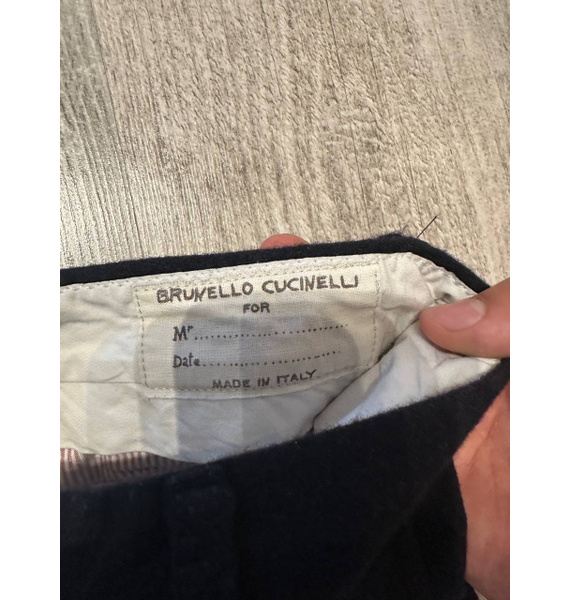 Брюки • Brunello Cucinelli • Темно-синий