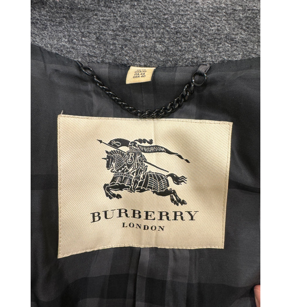 Пальто • Burberry • Серый