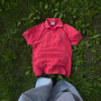 Поло • Lacoste • Розовый
