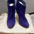 Ботильоны • Gianvito Rossi • Фиолетовый