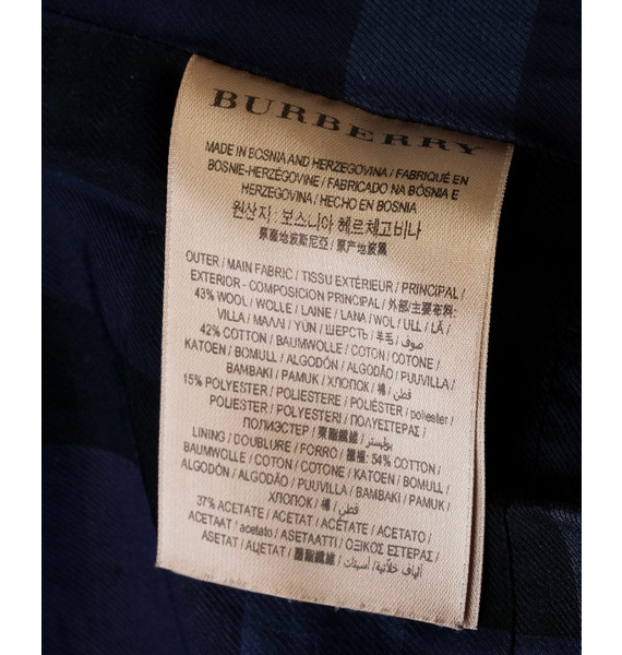 Жакет • Burberry • Темно-синий