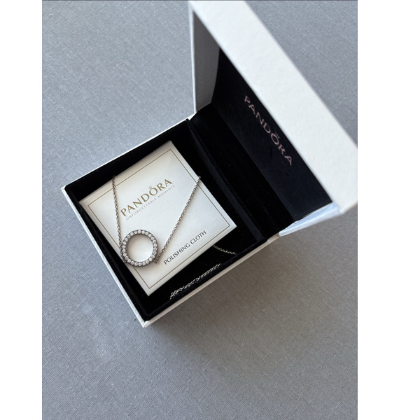 Колье • Pandora • Серебряный