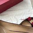 Балетки • Salvatore Ferragamo • Бордовый