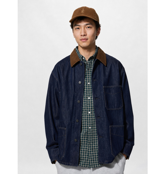 Куртка • UNIQLO • Темно-синий