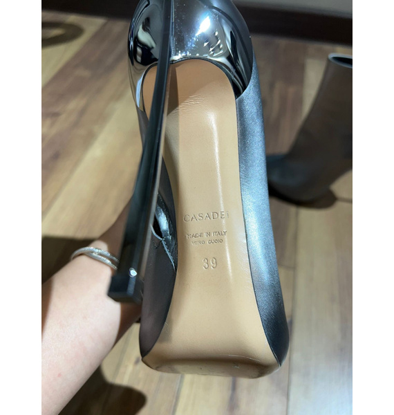 Туфли • Casadei • Серебряный