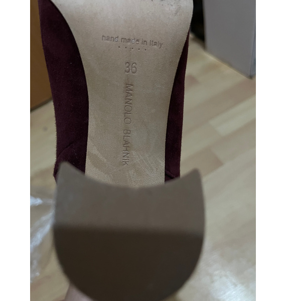 Ботильоны • Manolo Blahnik • Черный
