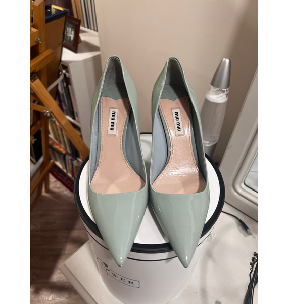 Туфли • Miu Miu • Голубой