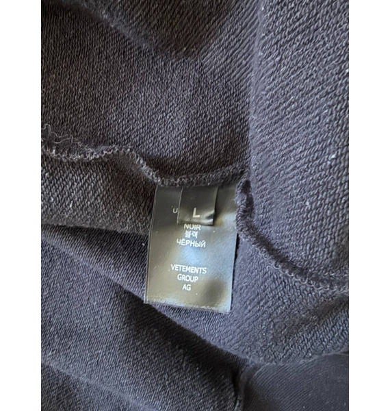 Худи • VETEMENTS • Черный