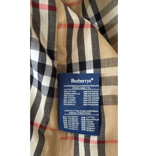 Плащ • Burberry • Бежевый