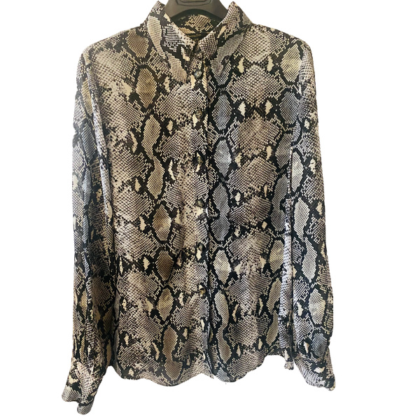 Блузка • Massimo Dutti • Коричневый
