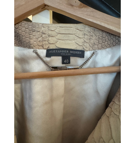 Куртка • Alexander McQueen • Бежевый