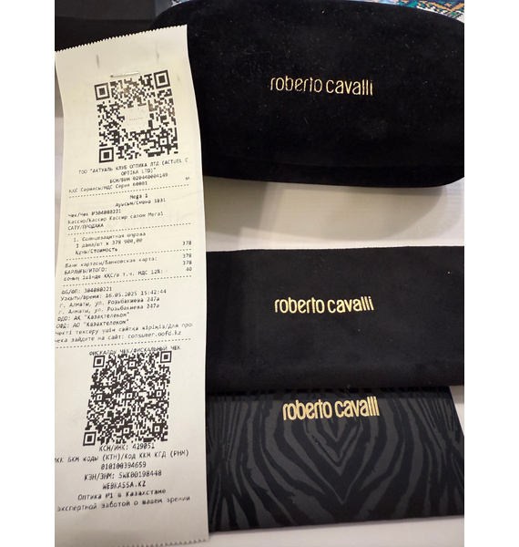 Очки • Roberto Cavalli • Золотой