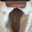 Ботинки • Miu Miu • Коричневый