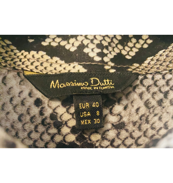 Блузка • Massimo Dutti • Коричневый