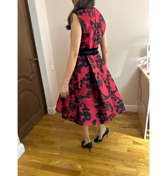 Платье • Carolina Herrera • Бордовый