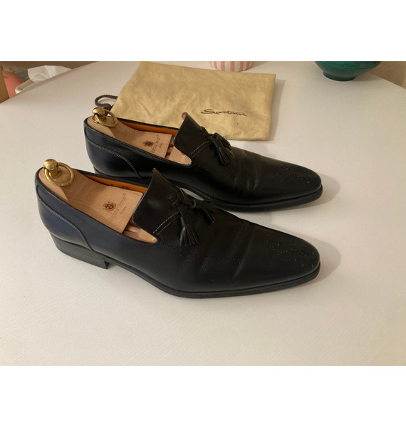 Лоферы • Santoni • Черный