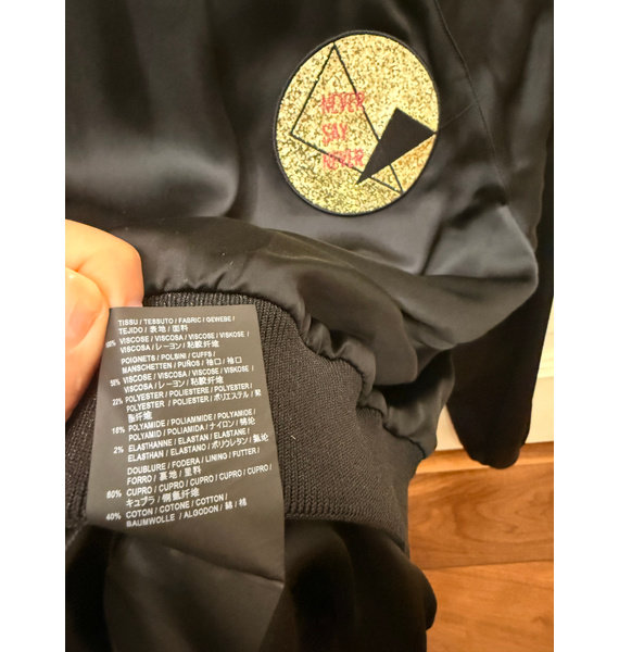 Бомбер • Saint Laurent • Черный