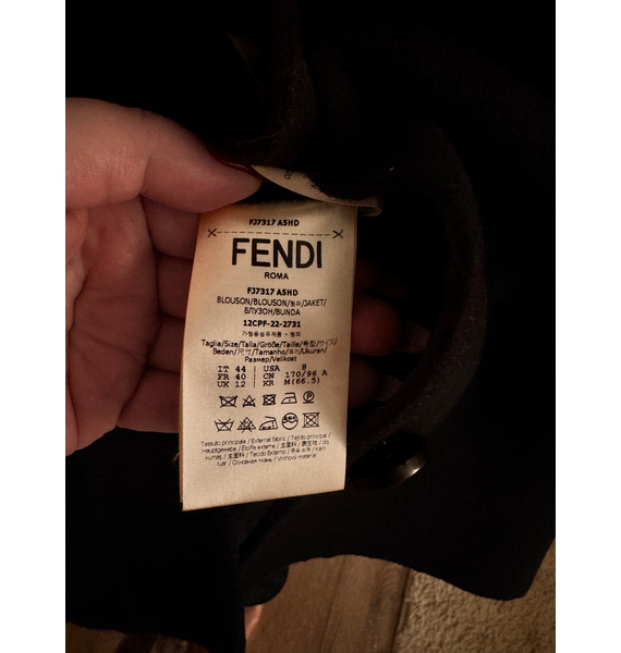 Пальто • Fendi • Черный