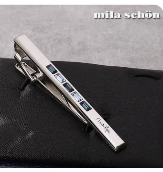 Набор • MILA SCHON • Серебряный