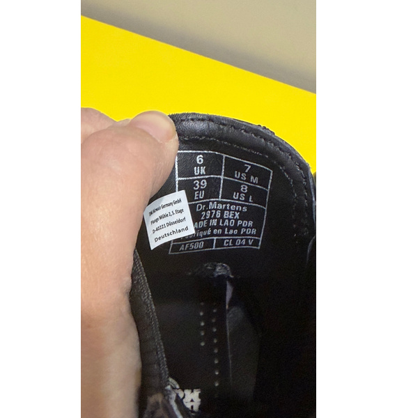 Ботинки • Dr. Martens • Черный