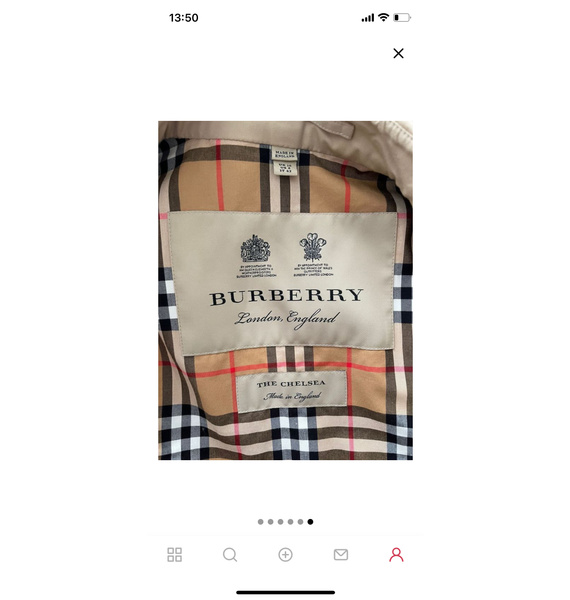 Тренч • Burberry • Бежевый