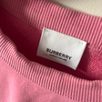Свитшот • Burberry • Розовый