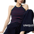 Топ • UNIQLO • Темно-синий