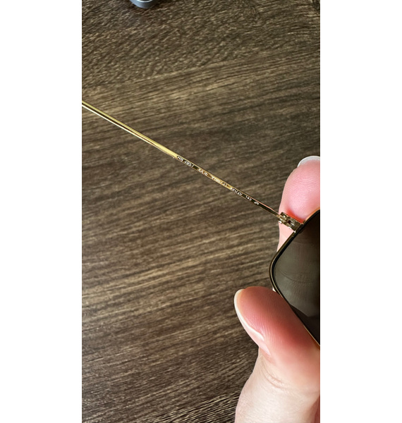 Очки • Ray-Ban • Золотой