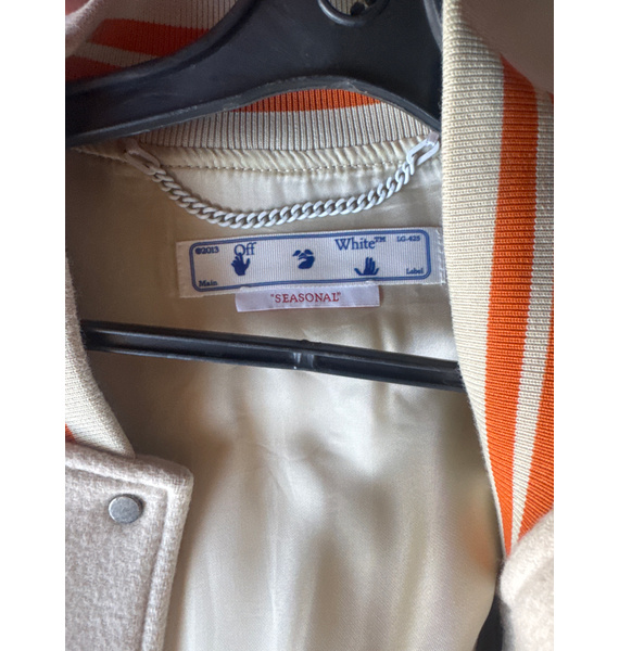Бомбер • Off-White • Белый