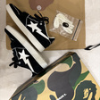 Кроссовки • BAPE BLACK *A BATHING APE® • Черный
